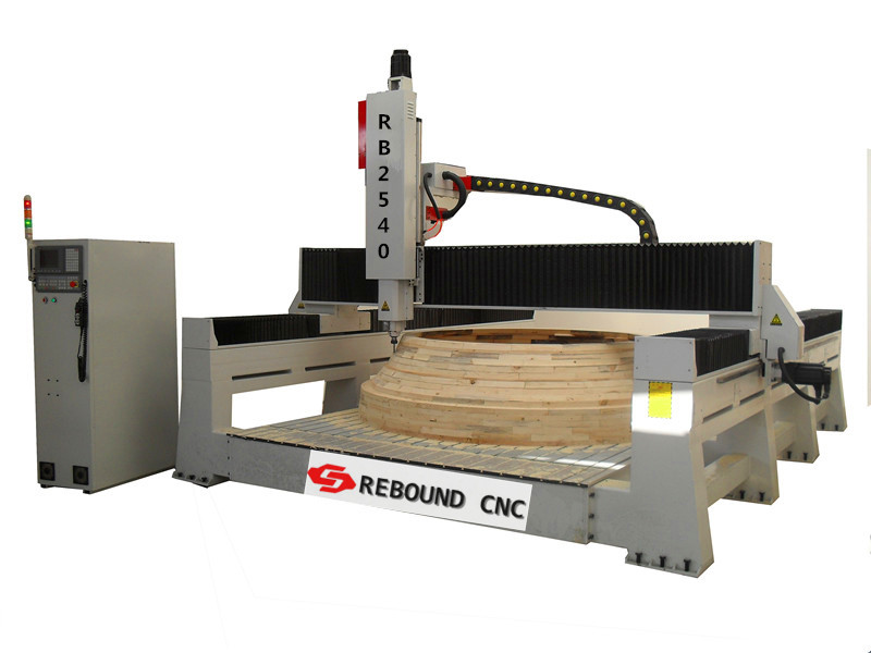 2540 wood mould carving CNC router machine