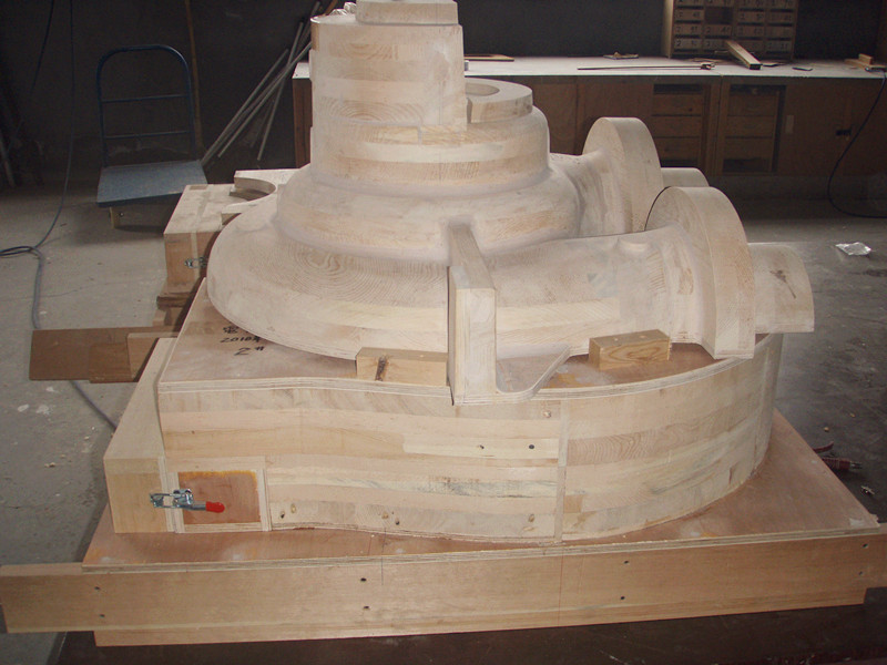 wood mould carving CNC router machine